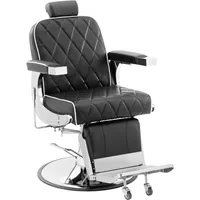 Friseurstuhl Kopf- und Fußstütze Fußstütze 58 71 cm 150 kg neigbar schwarz - Friseurstühle physa