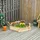 Outsunny Hochbeet sechseckig 100 x 92 x 16 cm Natur