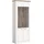xonox.home Standvitrine  Accadia 85 x 37 x 205 cm Weiß