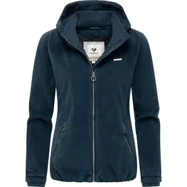 Ragwear Damen Cordjacke Übergangsjacke aus Kord mit Kapuze Dizzie Cordy YOUMODO Petrol Gr. S - S