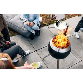 höfats Moon 45 Feuerschale mit hohem Fuß