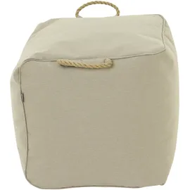 Siena Garden Sitzhocker Integral Polyester 46 x 48 x 46 cm Beige
