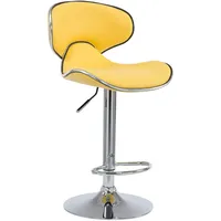 CLP Barhocker Las Vegas V2 gelb chrom