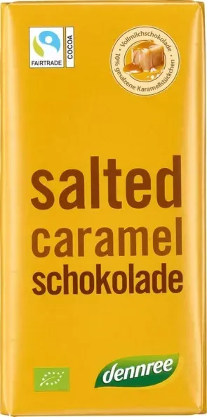 dennree Salted Caramel Schokolade bio