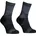Socken 39-41 Schwarz/Blau