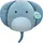 Jazwares Squishmallows Akilah der Stachelrochen 30 cm Blau