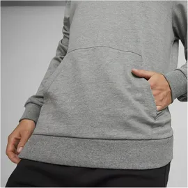 Puma teamGOAL Casuals Hoodie Herren 33 medium gray heather/white S