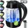Kesser KESSER® 1,8L Edelstahl Wasserkocher 2200W Glaswasserkocher Warmhaltefunktion