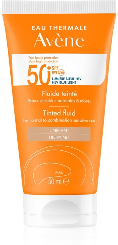 Avène Sun High Protection leichtes getöntes Fluid SPF 50+ 50 ml