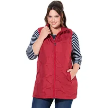 Ulla Popken Weste rot XL-XXL