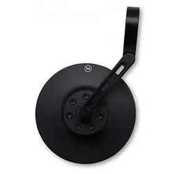 Highsider Kurzer Lenkerenden-Spiegel CONERO 2 Black Edition