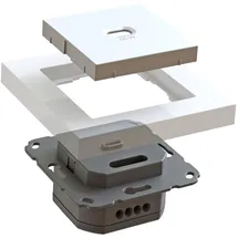 EHMANN USB-Ladesteckdose 6560x0000 Weiß
