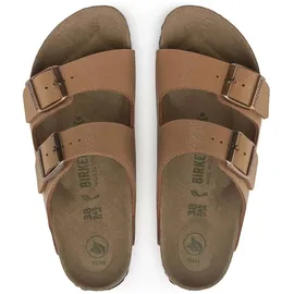 Birkenstock Arizona Birko-Flor Nubuk weit Pecan 39