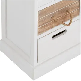 CARO-Möbel Kommode Salva 54 x 51 x 27 cm Weiß