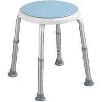 Karat Duschhocker Peter 360° drehbar höhenverstellbar blau