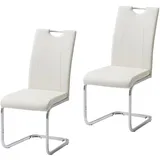 Hti-Living Esszimmerstuhl Kelly C Kunstleder beige