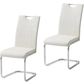 Hti-Living Esszimmerstuhl Kelly C Kunstleder beige