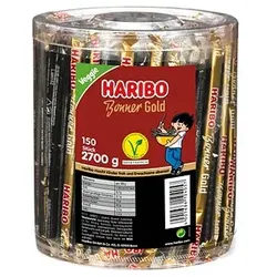 HARIBO Bonner Gold Lakritz 150 Stück