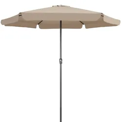 Sonnenschirm Maui Taupe Ø330cm UV-Schutz 80+