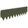 vidaXL Raseneinfassung 10 pcs Metall  - Grün