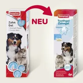 beaphar Dog-A-Dent Zahngel für Hunde und Katzen 100 g