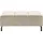 INOSIGN Hockerbank »Ancona New« passend zum Ecksofa "Ancona New", auch in Easy care-Bezug beige