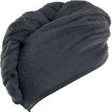 Erwin Müller Handtuch Turban, Microfaser (1-St), Microfaser Uni grau