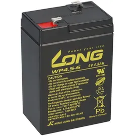 KungLong Akku 4,5Ah 6V kompatibel 3-FM-4,2 20HR 3 FM 4.2 3FM 3FM4.5 AGM Blei Batterie