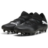 Puma Men Future 7 Match Mxsg Soccer Shoes, Puma Black-Puma White, 48.5 EU