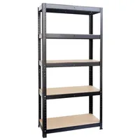 Karat Schwerlastregal 750 kg Traglast Schwarz 150 x 70