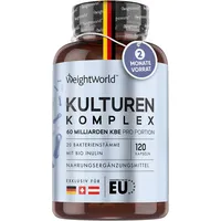 WeightWorld Kulturen Komplex Probiotika Kapseln 120 St.