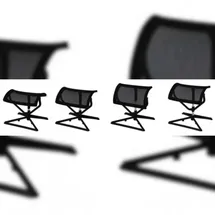 KADIMA DESIGN Ergonomische Fußauflage: Netzbezug, höhen-/neigungsverstellbar, Nylon-Polyamid, montiert geliefert.