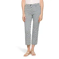 Betty Barclay Bügelfaltenhose Blau/Grün 48
