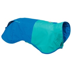 Ruffwear Hunderegenmantel Regenjacke Sun Shower Jacket Blue Dusk Größe: S / Rückenlänge: 50 cm / Brustumfang: 56 – 69 cm