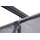 Habitat et Jardin Anbaupergola mit ausziehbarem Dach - 3 x 4 m - Anthrazitgrau - Grau