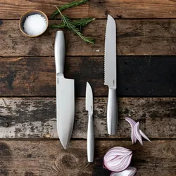 BOSKA Küchenmesser set Copenhagen 3-teilig - Kochmesser Messerset Scharfes Küchenmesser Scharfe Edelstahl Messer