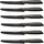 Fiskars Edge Tomatenmesser 6 cm 6-tlg. Schwarz/Orange