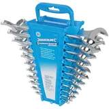 Silverline Tools Silverline 633470 Ring-Maulschlüssel, 6–22 mm u. 1/4–7/8 Zoll