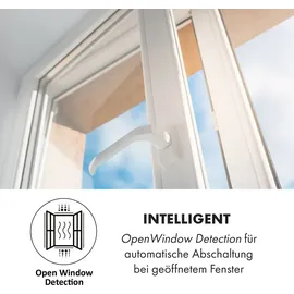 Klarstein Infrarotheizung mit Thermostat, 720W Elektroheizung, Bild-Infrarotheizung zur Wandmontage, IR Paneel mit Fernbedienung & Timer, Feuchtrau... - Bunt