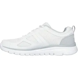 SKECHERS Burns - Agoura Herren Weite M Weiß/Grau 41
