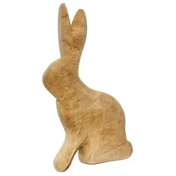 Holz Hase Pappel Natur h 50 cm  b 30 cm
