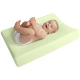 BabyMatex Frotteebezug für Wickeltisch 50x70/80 PREMIUM Grün
