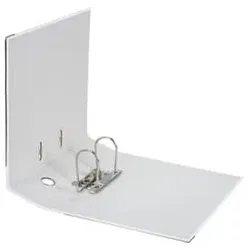 FALKEN Ordner Papier A4 8cm weiß 11285897 Recycolor