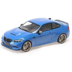 MINICHAMPS 155021027 1:18 BMW M2 CS - 2020 - BLUE METALLIC W/GOLD WHEELS