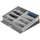 LOVE !T STORE !T Premium Brillenbox grau 32,0 x 25,0 x 5,5 cm, 1 St.