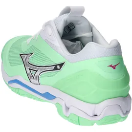 Mizuno Wave Stealth 6 Herren Neo Mint/Black/Frontier Blue 46