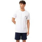 Fila Schlafanzug MAN JERSEY PYJAMAS Weiß XXL (56/58)