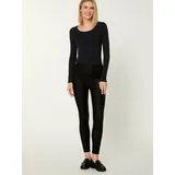 NUR DIE x KILIAN KERNER Damen Vegane Leggings in Leder-Optik