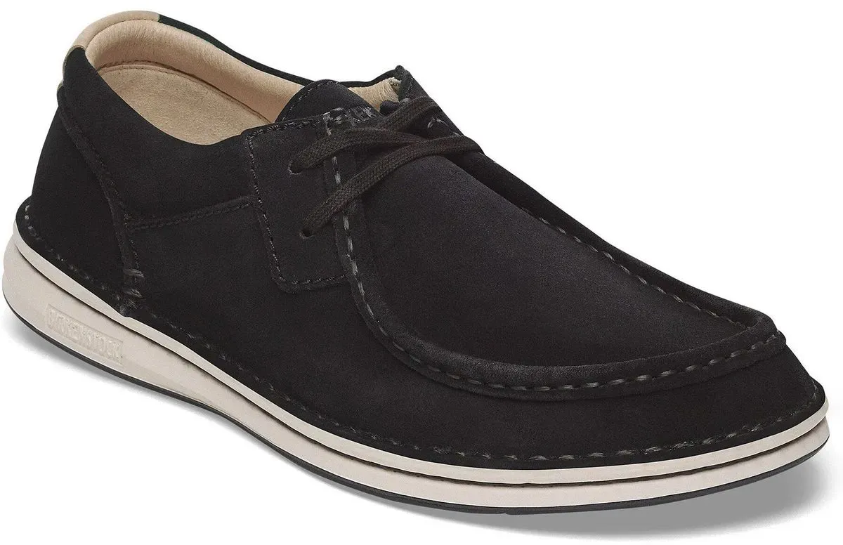 Birkenstock Pasadena Velour Leather black (1) Schmal 38