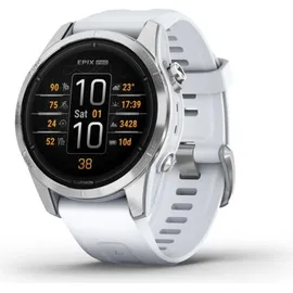 Garmin Epix Pro (Gen 2) Standard 42 mm steinweiss/silber